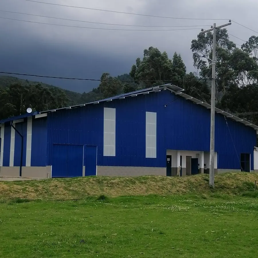 Cubierta industrial para empresa importadora de rosas — Nemocón, Cundinamarca