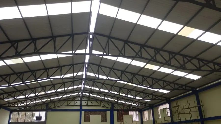 Cubierta para canchas de fútbol y salón de eventos — Fontibón, Bogotá